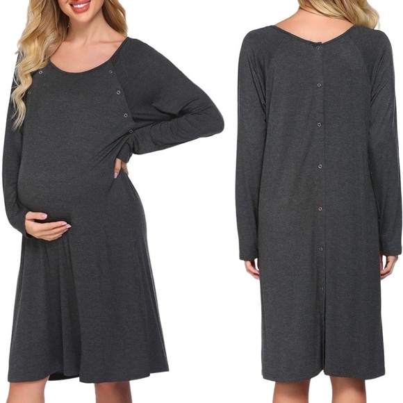 Frida Delivery/Labor Dress - Picture 1 of 5